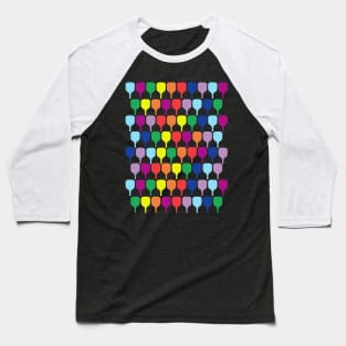 Rainbow pickleball paddles Baseball T-Shirt